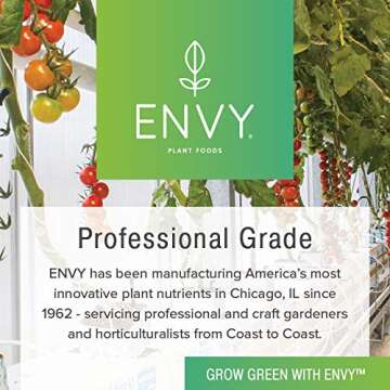 ENVY Solution Grade Calcium Nitrate (15.5-0-0) Prevents Blossom End-Rot from Calcium Deficiency in Tomatoes & Peppers (3.0 lb)