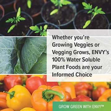 ENVY Solution Grade Calcium Nitrate (15.5-0-0) Prevents Blossom End-Rot from Calcium Deficiency in Tomatoes & Peppers (3.0 lb)