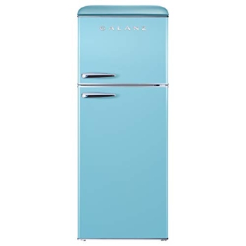 Galanz Retro Refrigerator 10 cu ft Stylish Compact Fridge