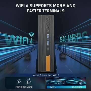 ACEMAGIC Mini PC i5-12450H Fast & Compact Desktop