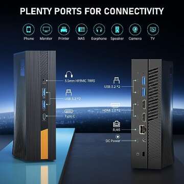 ACEMAGIC Mini PC i5-12450H Fast & Compact Desktop