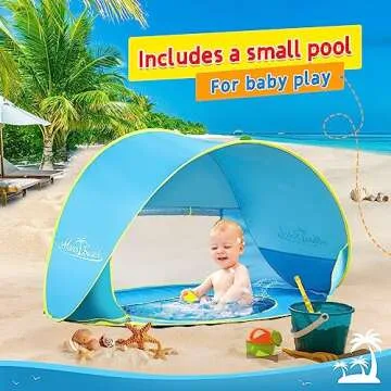 Monobeach Baby Beach Tent Portable with UV Protection