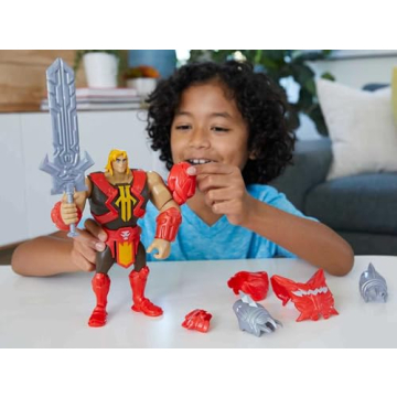 Deluxe He-Man Action Figure for Kids Ages 4 and Up
