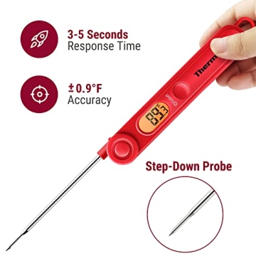ThermoPro TP-03B Digital Meat Thermometer for Easy Cooking