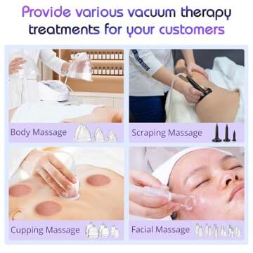 RUTAWZ Vacuum Therapy Machine for Salon-Level Beauty Treatment