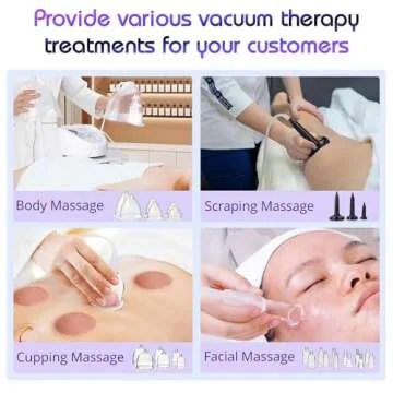 RUTAWZ Vacuum Therapy Machine for Salon-Level Beauty Treatment