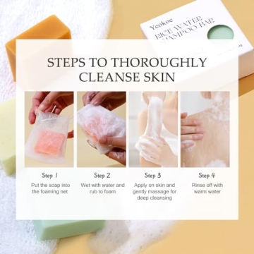 Yeokoe Travel Gifts Soap Bars for Face, Body & Hair Care