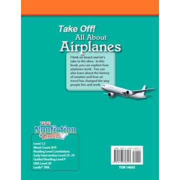 Take Off! All About Airplanes – Easy-to-Read Fact-Filled Airplane Book for Children Who Love Learn...