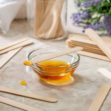 KTOJOY 100Pcs Jumbo Wooden Craft Sticks for All Projects