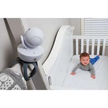 motorola MBP36XL-2 Portable Video Baby Monitor, 5-inch Color Screen, 2 Rechargeable Cameras with Remote Pan, Tilt, and Zoom, Two-Way Audio, and Room Temperature Display