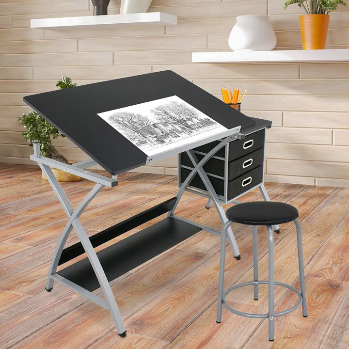 Adjustable Drafting Table for Artists & Architects