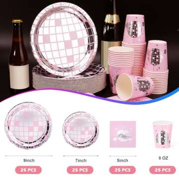 Fabulous Disco Party Supplies Kit for Everyone