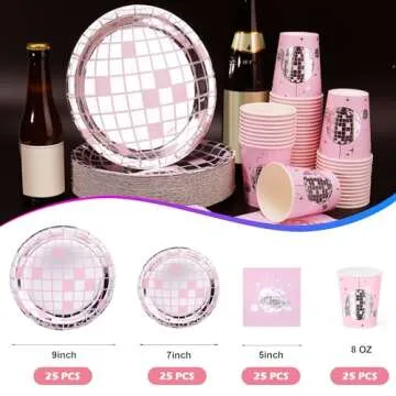 Fabulous Disco Party Supplies Kit for Everyone