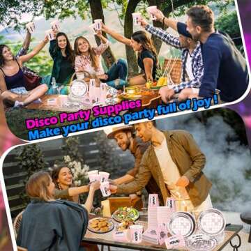 Fabulous Disco Party Supplies Kit for Everyone