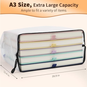 Umriox Zipper Pouch Set 18 Pack for Organization and Storage