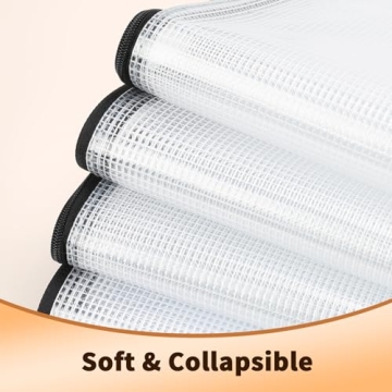 Umriox Zipper Pouch Set 18 Pack for Organization and Storage