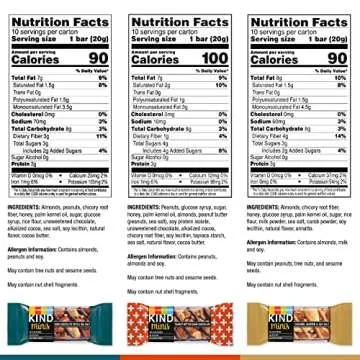 KIND Bar Minis Variety Pack, Healthy Snacks, 30 Count, Low Sugar, Gluten-Free
