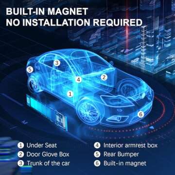 Mini GPS Tracker - Real-Time Tracking Device for Vehicles