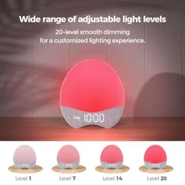 Kids OK to Wake Alarm Clock - Sleep Trainer with Night Light
