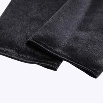 BABEYOND Long Opera Party 20s Satin Gloves Stretchy Adult Size Elbow Length