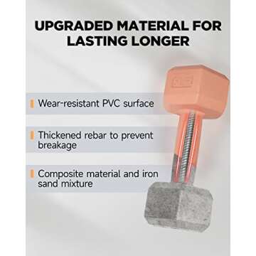 ZTTENLLY Dumbbell Sets - 5/10/15/20/25/36 lb Dumbbells Pair Hand Weights Set of 2 - Easy Grip - Arm Weights for Men and Women, Home Gym Exercise Equipment for Workouts Fitness Strength Training