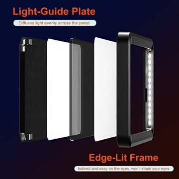 Eicaus Rechargeable Selfie Light for Phones and Cameras