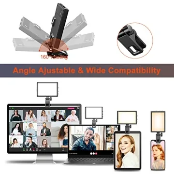 Eicaus Rechargeable Selfie Light for Phones and Cameras