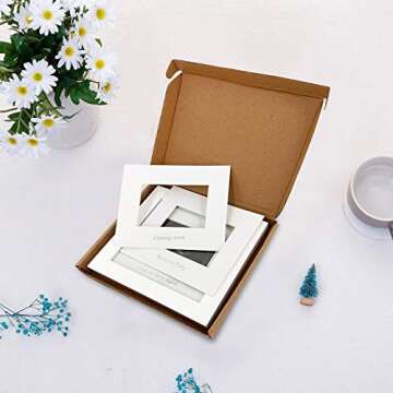 IHEIPYE Baby Sonogram Photo Frame - 1st Ultrasound Picture Frame - Idea Gift for Expecting Parents,Baby Shower, Gender Reveal Party,Baby Nursery Decor (Silver Text, White)