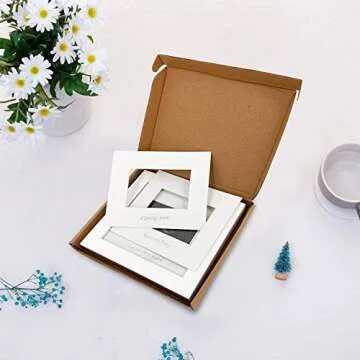 IHEIPYE Baby Sonogram Photo Frame - 1st Ultrasound Picture Frame - Idea Gift for Expecting Parents,Baby Shower, Gender Reveal Party,Baby Nursery Decor (Silver Text, White)