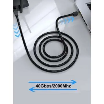 Dacrown Cat 8 Ethernet Cable 10 ft Shielded, Indoor&Outdoor, Heavy Duty High Speed Direct Burial 26AWG Network Wire, 40Gbps 2000Mhz SFTP Patch Cord, in Wall&Weatherproof RJ45 Cable for Router/Modem