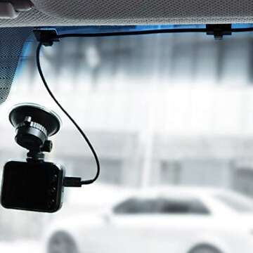 eBoot 100 Adhesive Cable Clips for Wire Management