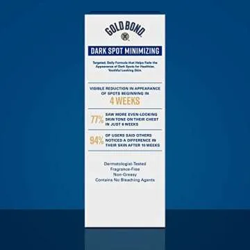 Gold Bond Age Renew Dark Spot Minimizing Age Renew Body Cream, 2 oz., With No Bleaching Agents