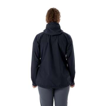 Rab Women's Downpour Eco Waterproof Breathable Jacket for Hiking & Climbing