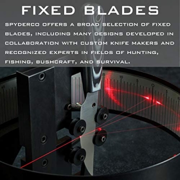 Spyderco Enuff Leaf Shape Plain Edge Knife, Black