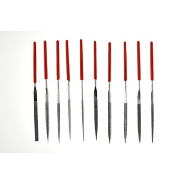 SE Mini Diamond Needle File Set - 10 Piece Precision Tools