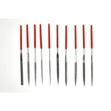 SE Mini Diamond Needle File Set - 10 Piece Precision Tools