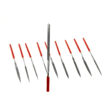 SE Mini Diamond Needle File Set - 10 Piece Precision Tools