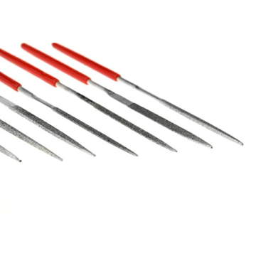 SE Mini Diamond Needle File Set - 10 Piece Precision Tools