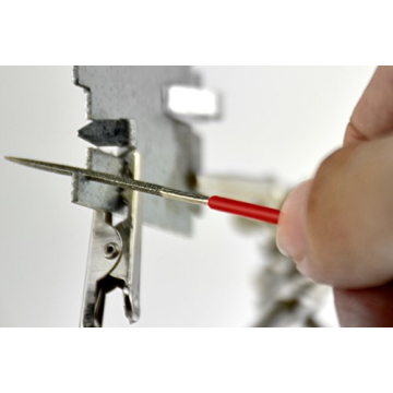 SE Mini Diamond Needle File Set - 10 Piece Precision Tools