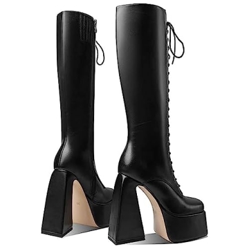 Stylish Uacllcau Knee High Boots for Women - Fall Fashion