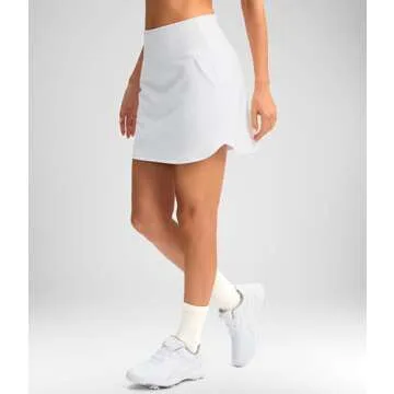 Stylish SANTINY High Waisted Golf Skirt for Women