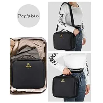 Relavel Makeup Organizer Bag for Beauty Professionals