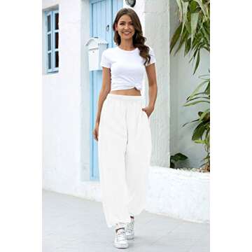 High Waisted Women's Sweatpants for Comfort & Style