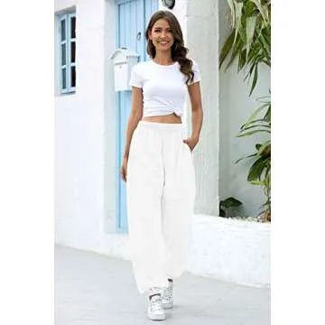 High Waisted Women's Sweatpants for Comfort & Style