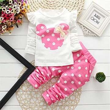 Cute Toddler Clothes Set for Girls | Stylish & Comfortable