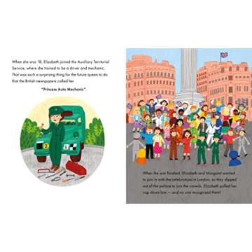 Queen Elizabeth II: The Queen Who Chose To Serve (Hardback, illustrated biography of the Queen, incl...