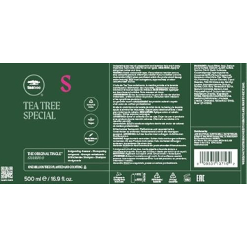 Deep Cleansing Tea Tree Shampoo for Oily Hair