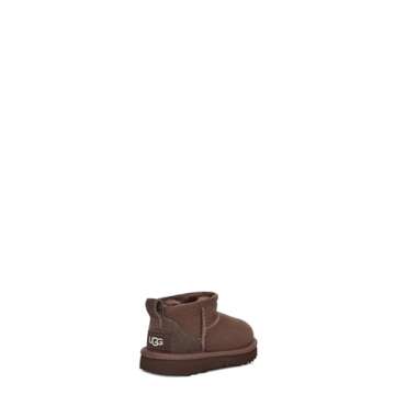 UGG K Classic Ultra Mini Fashion Boot, Burnt Cedar, 2 US Unisex Little Kid