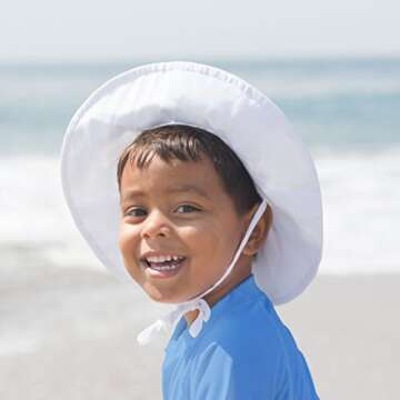 i play. by green sprouts Baby & Toddler Brim Sun Protection Hat