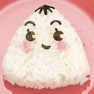 MoJyetli DIY Sushi Tool - 3Pcs Smile Face Laver Seaweed Nori Punch Series